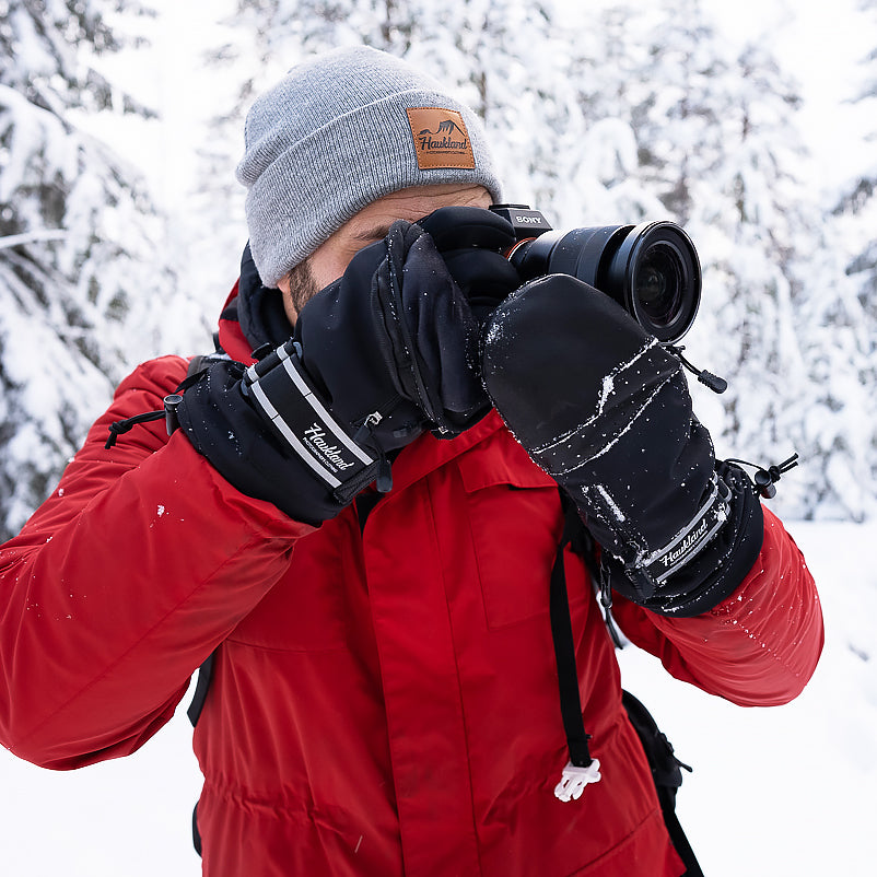 handschuhe fotografie Haukland 3in1 Winter Handschuhe für Fotografen – Haukland