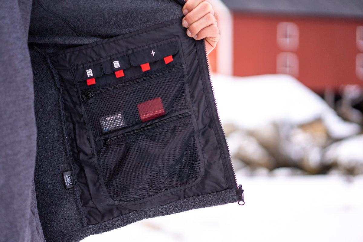 Haukland Classic Fleece Jacket for Photographers - Gray (Women) (Discontinued)