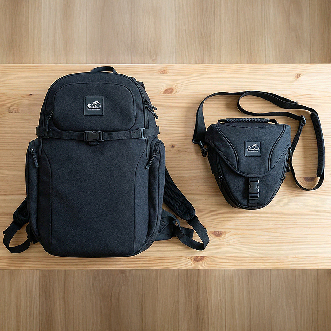SET: Haukland x EVOC Fotorucksack 18L + Kameratasche