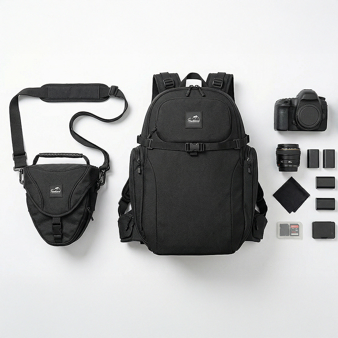 SET: Haukland x EVOC Fotorucksack 18L + Kameratasche