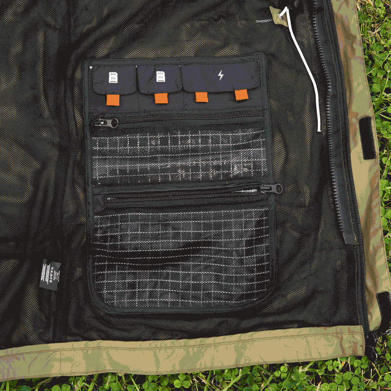 Haukland Classic - 7in1 Set - Outdoor Jacke für Fotografinnen - Oliv (Damen) (Auslaufmodell)