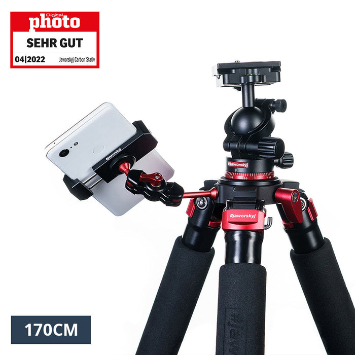#jaworskyj XXL Carbon tripod incl. ball head - 170cm